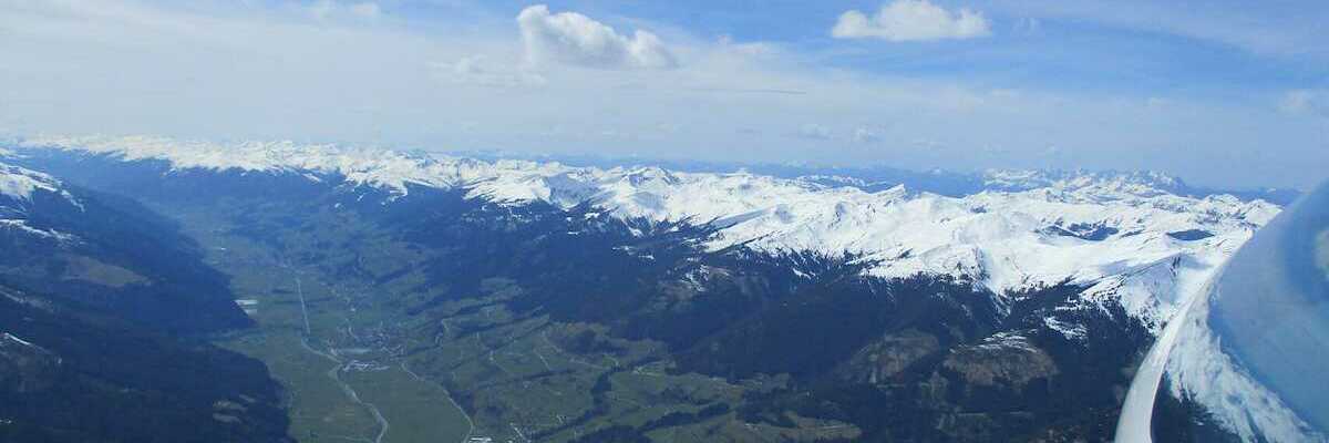 Flugwegposition um 12:05:58: Aufgenommen in der Nähe von St. Nikolai im Sölktal, 8961, Österreich in 2731 Meter